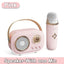 Bluetooth Speaker With 1-2 Wireless Microphone Support Karaoke TF Card FM Play HIFI Bass Handsfree Call Children's Birthday Gift - Slobuy