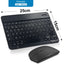 Bluetooth Wireless Keyboard Mouse For IOS Android Windows Tablet For iPad Air Mini Pro Spanish Korean Portugal Russian Keyboard - Slobuy