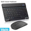Bluetooth Wireless Keyboard Mouse For IOS Android Windows Tablet For iPad Air Mini Pro Spanish Korean Portugal Russian Keyboard - Slobuy