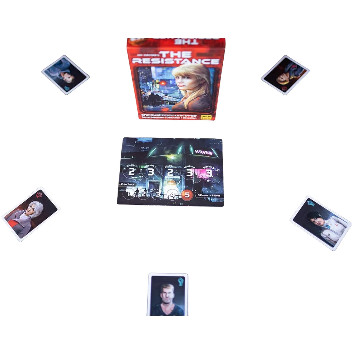 Board Game： The Resistance Card game for family gatherings Christmas Halloween Thanksgiving gifts - Slobuy