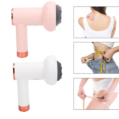 Body Sculpting Machine Wireless Handheld 6 Levels Weight Loss Fat Burning Vibration Cellulite Massager with 5 Massage Heads - Slobuy