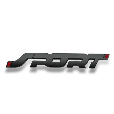 Body Stickers 3D Three Dimensional SPORT Sports English Personalized Car Logo Metal Car Stickers Decorative Labeling 1PC - Slobuy
