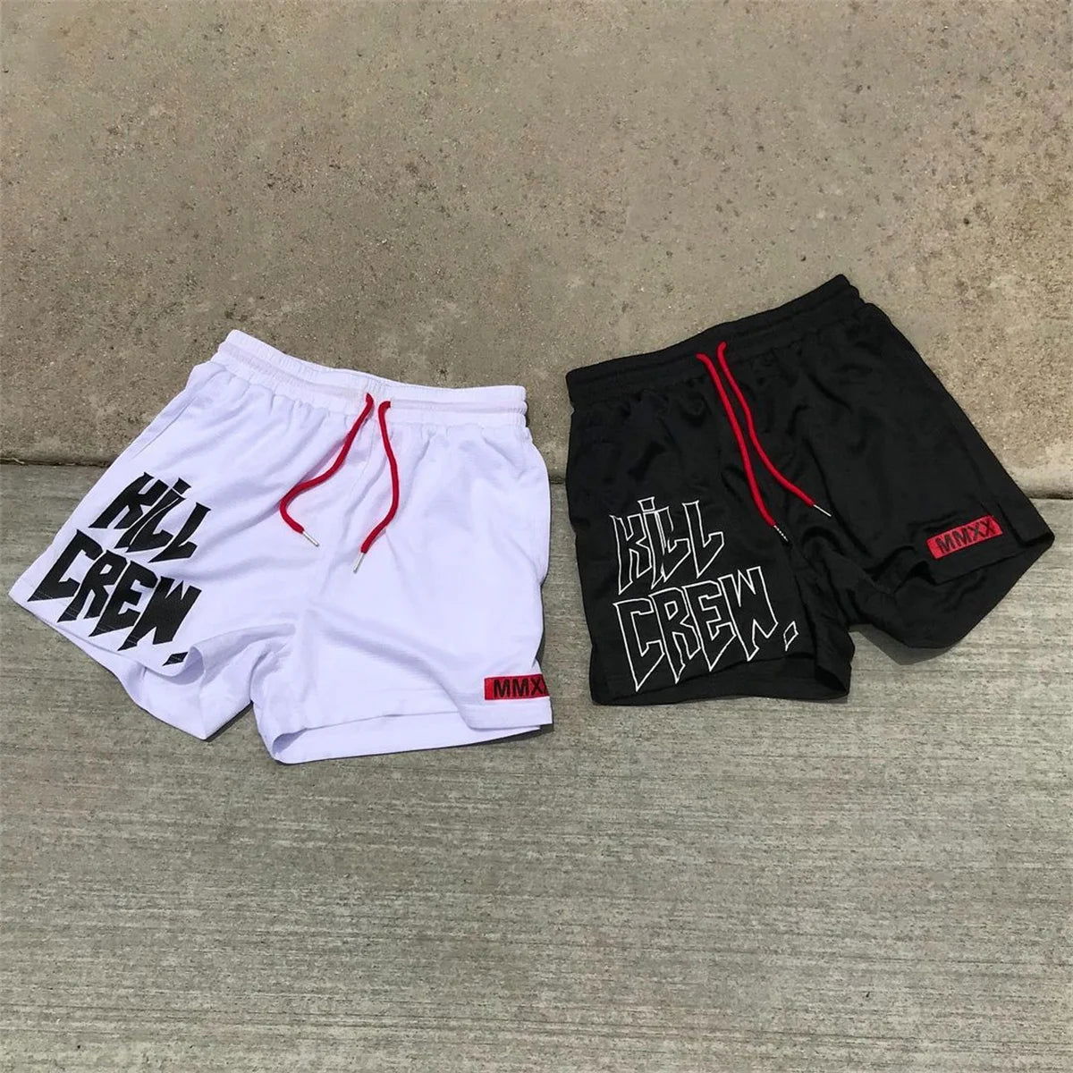 Bodybuilding Shorts Men Summer Running Sport Gym Fitness Breathable Mesh Bermuda Boxing Training Male Quick Dry  Beach Pants - Slobuy
