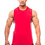 Bodybuilding Tank Tops Men Sports Sleeveless shirt Muscle guys Vest Fitness Drop Armhole Solid Tops Tees Cotton Gym Singlets - Slobuy