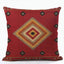 Bohemian Patterns Linen Cushions Case Multicolors Abstract Ethnic Geometry Print Decorative Pillows Case Living Room Sofa Pillow - Slobuy
