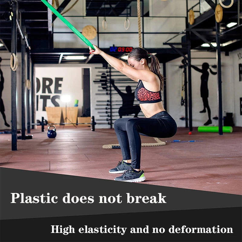 Bold Sports Elastic Belt Pull-Up Auxiliary Men's And Women's Gym Pilates Exercise Equipment Rubber Fitness Resistance Belt - Slobuy