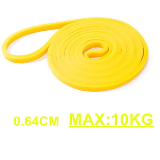 Bold Sports Elastic Belt Pull-Up Auxiliary Men's And Women's Gym Pilates Exercise Equipment Rubber Fitness Resistance Belt - Slobuy