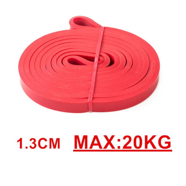 Bold Sports Elastic Belt Pull-Up Auxiliary Men's And Women's Gym Pilates Exercise Equipment Rubber Fitness Resistance Belt - Slobuy