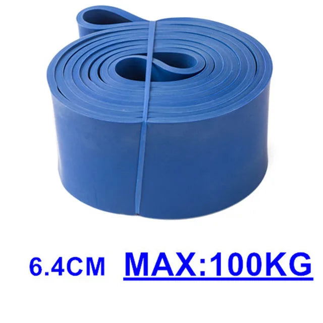 Bold Sports Elastic Belt Pull-Up Auxiliary Men's And Women's Gym Pilates Exercise Equipment Rubber Fitness Resistance Belt - Slobuy