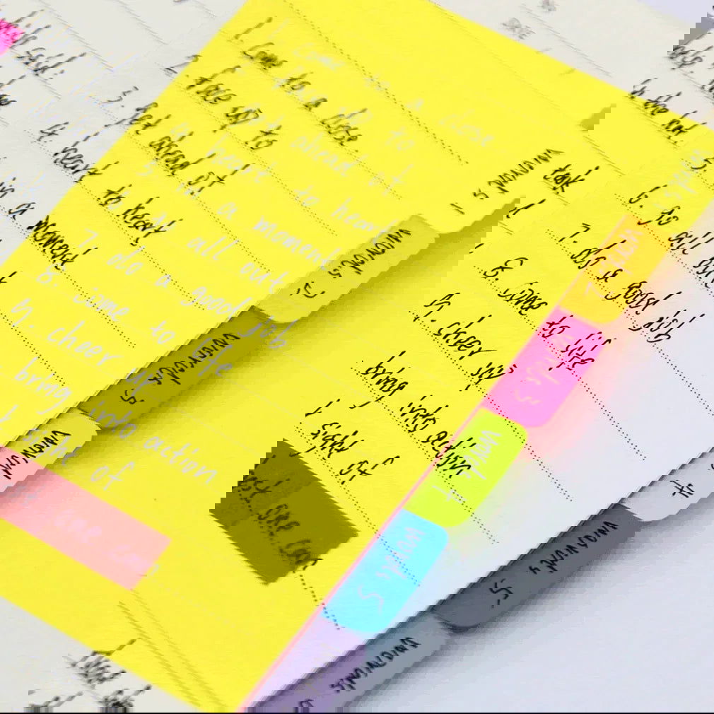 410 Sheets/Book Sticky Notes Creative Notepad Memo Pads Office School Stationery Adhesive Stickers Posted it Sticky Note Pads - Slobuy