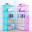 Bookshelves Industrial Style Furniture Invisible Shelf Wood Book Shelf Shelves of Books Bookshelf Free Shipping Libraries Pink - Slobuy