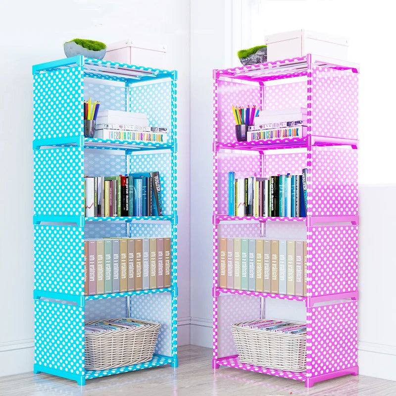 Bookshelves Industrial Style Furniture Invisible Shelf Wood Book Shelf Shelves of Books Bookshelf Free Shipping Libraries Pink - Slobuy
