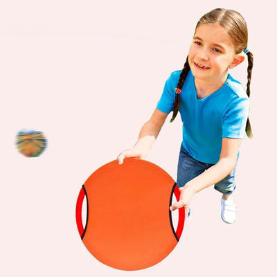 Bouncing Circle Throwing Training Toys Kids Adult Outdoor Interactive Cooperative Games Elastic Paddle Ball Fun Game - Slobuy