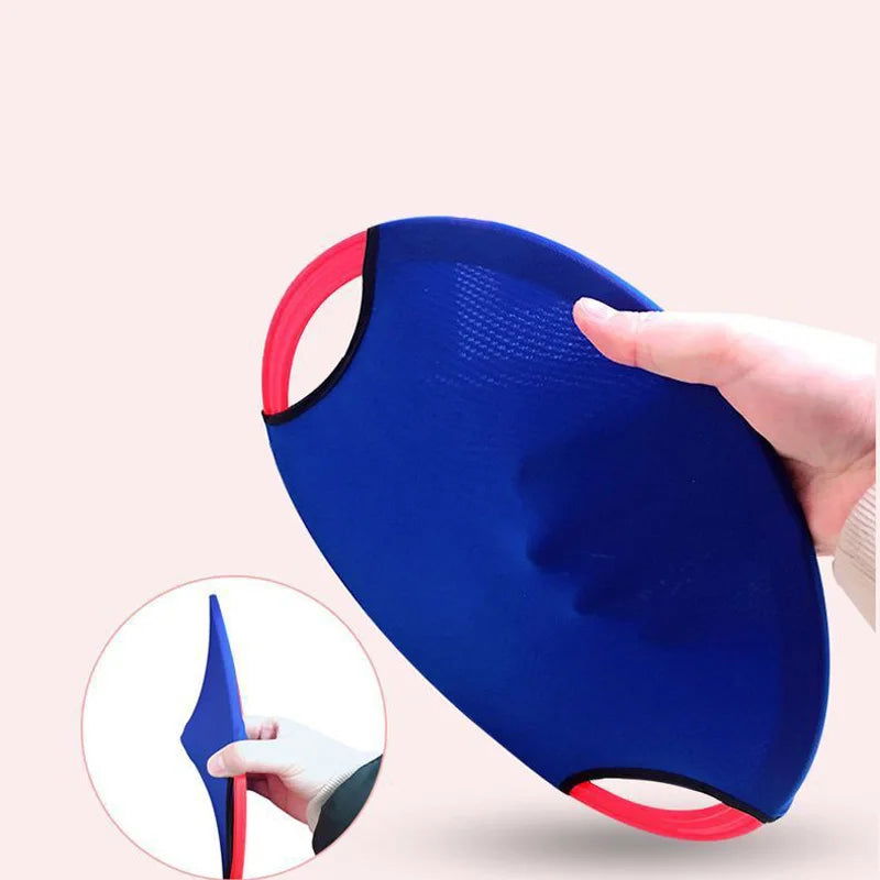 Bouncing Circle Throwing Training Toys Kids Adult Outdoor Interactive Cooperative Games Elastic Paddle Ball Fun Game - Slobuy