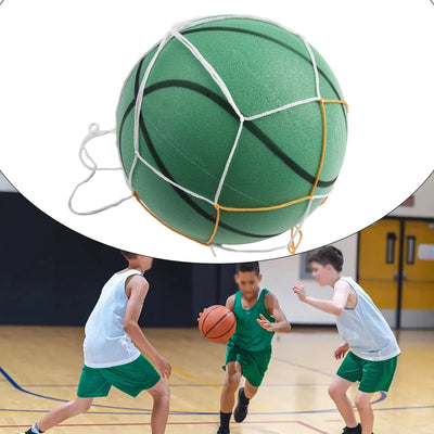 Bouncing Mute Ball Indoor Silent Skip Ball Playground Bounce Basketball Child Sports Toy Games Sponge Ball Sports Toy For Kids - Slobuy