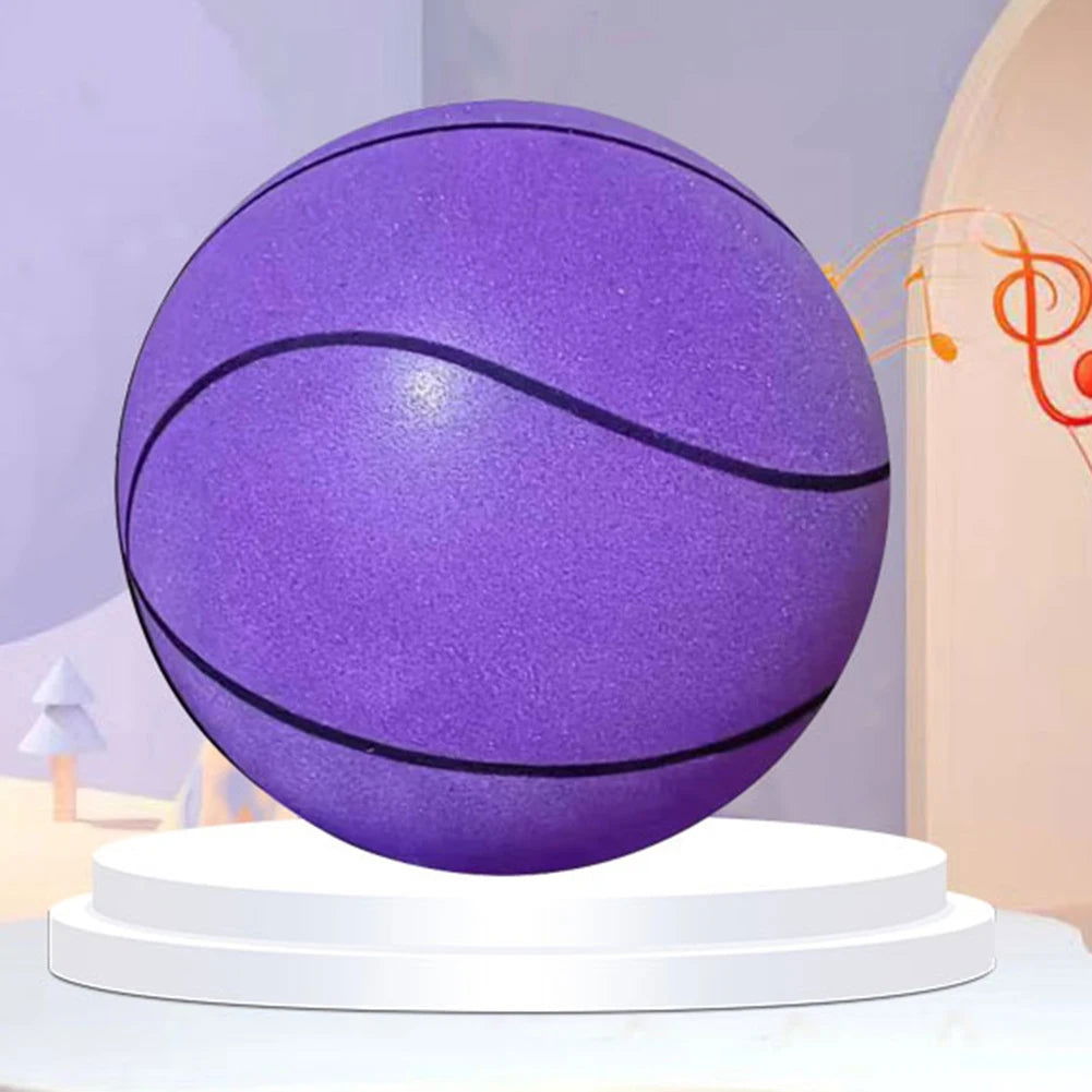Bouncing Mute Ball Indoor Silent Skip Ball Playground Bounce Basketball Child Sports Toy Games Sponge Ball Sports Toy For Kids - Slobuy