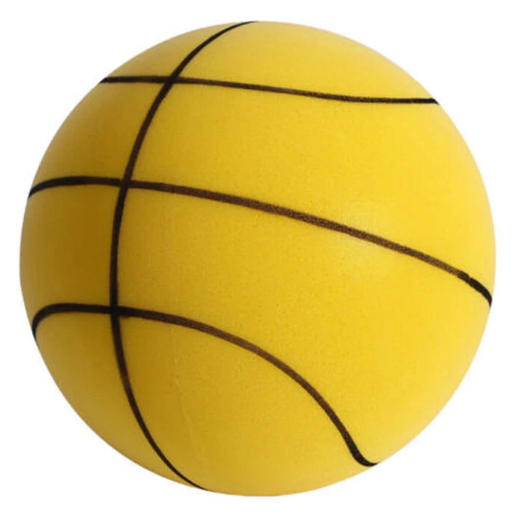 Bouncing Mute Ball Indoor Silent Skip Ball Playground Bounce Basketball Child Sports Toy Games Sponge Ball Sports Toy For Kids - Slobuy