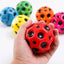 Bouncy Balls Rubber High Bouncing Balls for Kids Sensory Fidget Toys Stress Relief Hole Ball Sports Training Ball Outdoor Games - Slobuy