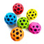 Bouncy Balls Rubber High Bouncing Balls for Kids Sensory Fidget Toys Stress Relief Hole Ball Sports Training Ball Outdoor Games - Slobuy