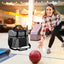 Bowling Bag for 2 Balls Portable Bowling Tote Bag with Padded Ball Holder for Double Ball and Pair of Bowling Shoes up to Mens 1 - Slobuy