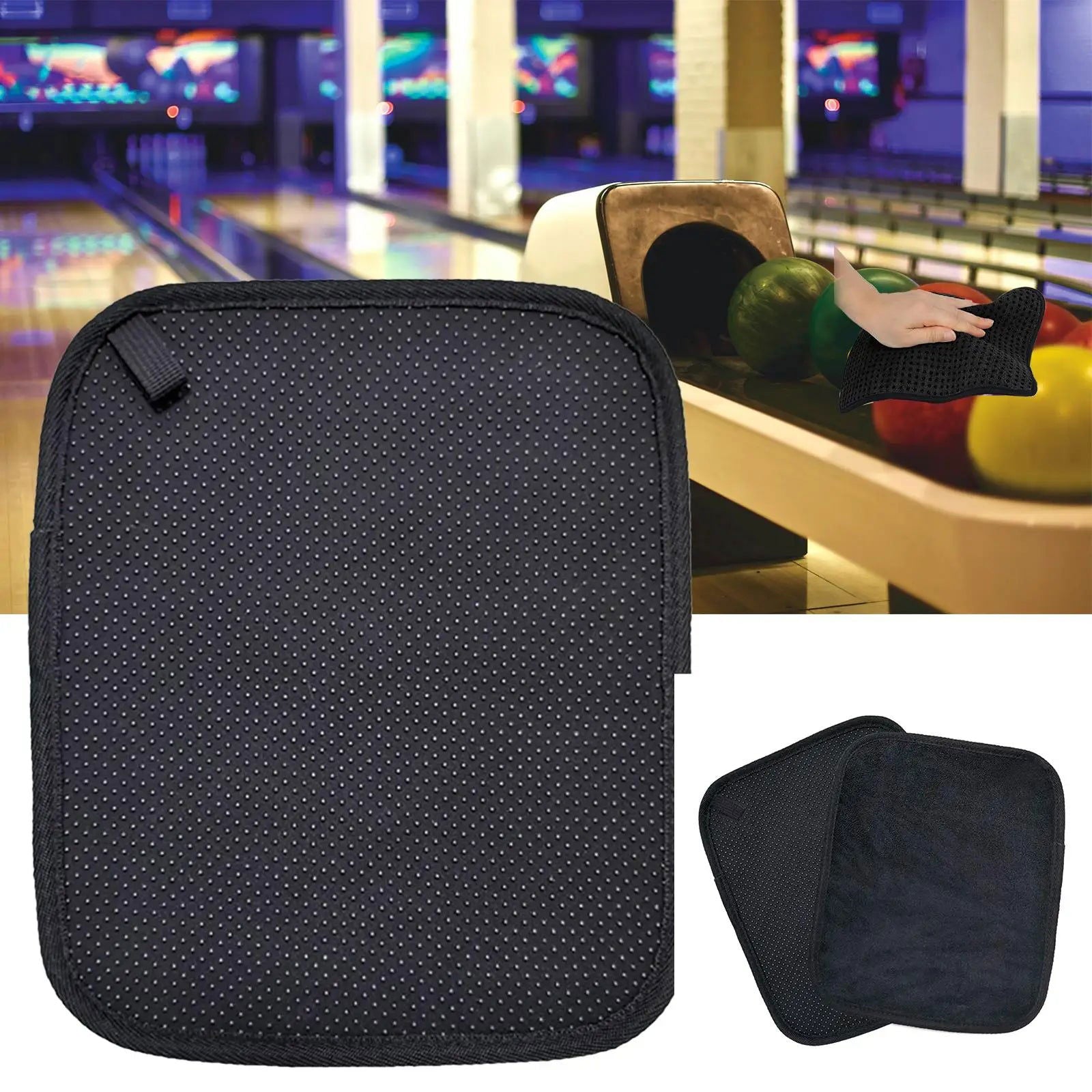 Bowling Ball Towel Ball Polisher Microfiber Bowling Towels 20.5cmx25.5cm Bowling Ball Cleaning Bowling Accessories - Slobuy