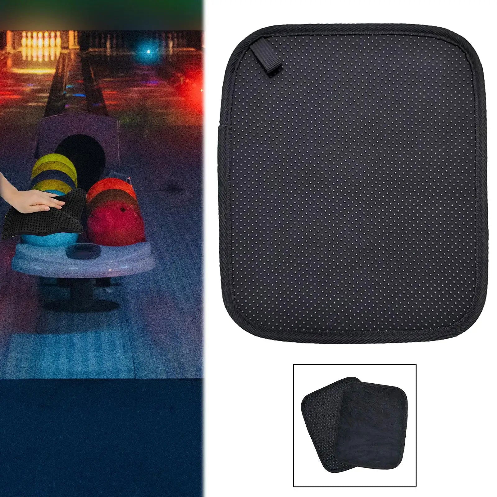 Bowling Ball Towel Ball Polisher Microfiber Bowling Towels 20.5cmx25.5cm Bowling Ball Cleaning Bowling Accessories - Slobuy