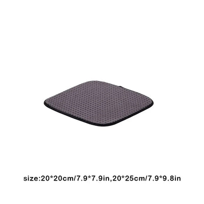 Bowling Ball Towel Nonslip Polyester Cleaning Pad Washable Dust Debris Remover Polisher Pads Equipment for 20x25cm - Slobuy