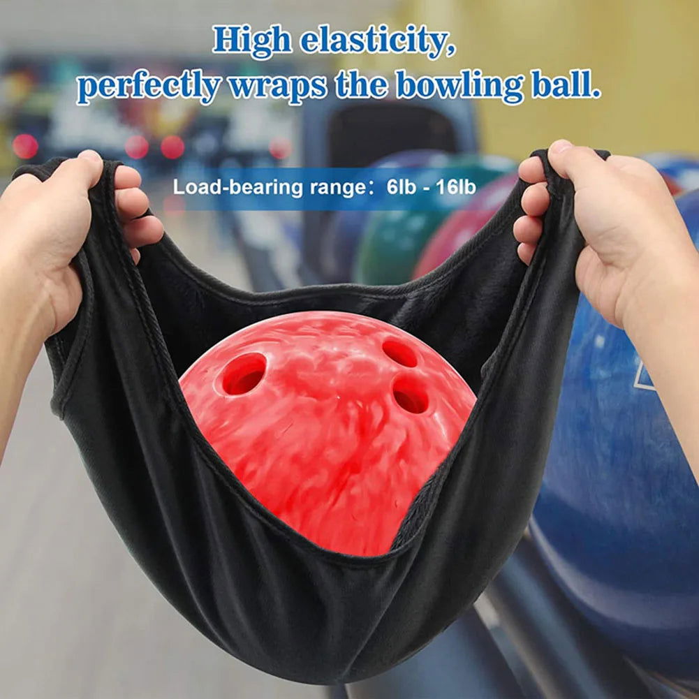 Bowling Ball Wiping-Bag Microfiber Polished Bowling Towel Bowling Storage Bag Carrier Bag Wiping Cloth Bowling Accessory - Slobuy