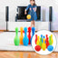 Bowling Set Toys Includes and Balls Indoor and Outdoor Bowling Game for Kids Presents, Family Gathering - Slobuy