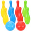 Bowling Set Toys Includes and Balls Indoor and Outdoor Bowling Game for Kids Presents, Family Gathering - Slobuy