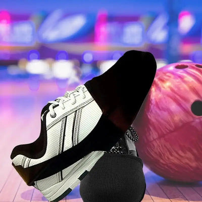 Bowling Shoe Cover Non-Woven Fabric Bowling Shoe Equipment Cover With Elastic Cord Black Bowling Shoe Equipment Slipper Cover - Slobuy