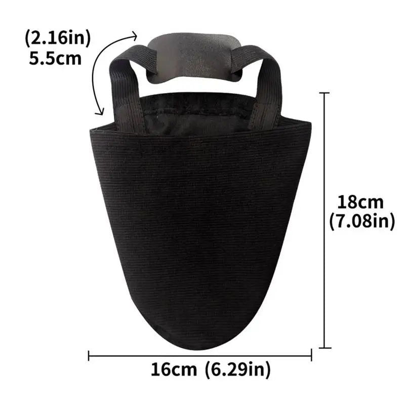 Bowling Shoe Cover Non-Woven Fabric Bowling Shoe Equipment Cover With Elastic Cord Black Bowling Shoe Equipment Slipper Cover - Slobuy