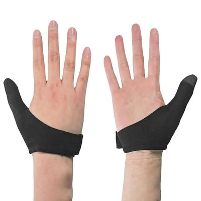 Bowling Thumb Covers Bowling Thumb Saver For Right Hand Grip Protection Thumb Bowling Glove Fingers Protective Grip Sleeve - Slobuy