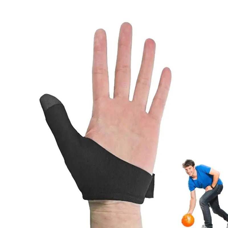 Bowling Thumb Covers Bowling Thumb Saver For Right Hand Grip Protection Thumb Bowling Glove Fingers Protective Grip Sleeve - Slobuy