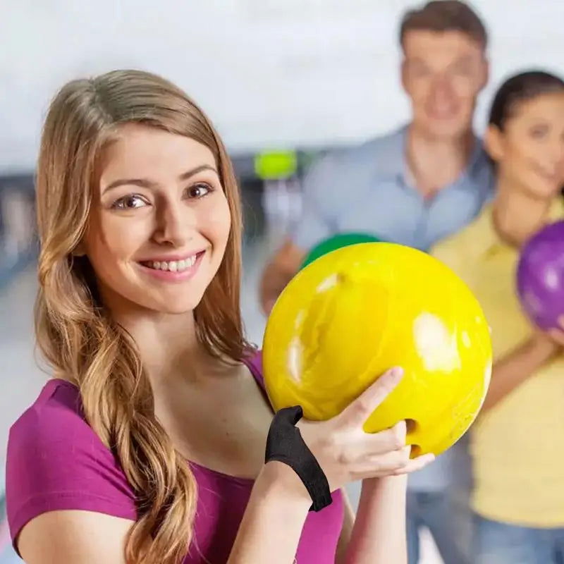 Bowling Thumb Covers Bowling Thumb Saver For Right Hand Grip Protection Thumb Bowling Glove Fingers Protective Grip Sleeve - Slobuy