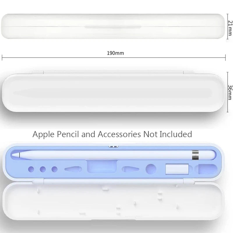 Box For Apple Pencil Pro Cover For Apple Pencil 2nd Generation 1st Gen Stylus Pen Holder Protective Case iPad Pen Accessories - Slobuy