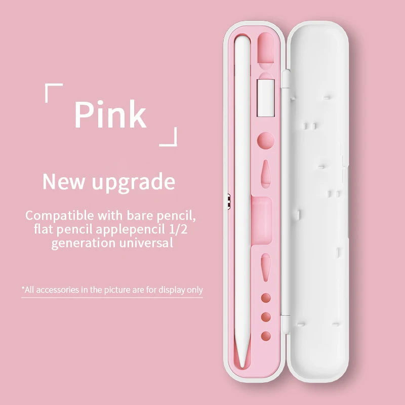 Box For Apple Pencil Pro Cover For Apple Pencil 2nd Generation 1st Gen Stylus Pen Holder Protective Case iPad Pen Accessories - Slobuy