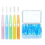 30Pcs/Box Toothpick Dental Interdental Brush 0.6-1.5Mm Cleaning Between Teeth Oral Care Orthodontic I Shape Tooth Floss - Slobuy