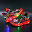 Boys Spiderman Sneakers Disney LED Children's Sport Shoes Student Shoes Fashion Anti-slip Kids Outdoor Shoes Pu Leather Shoes - Slobuy