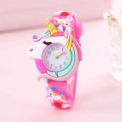 Boys and Girls with Children Cute Fashion Snap Watch Quartz Watch - Slobuy