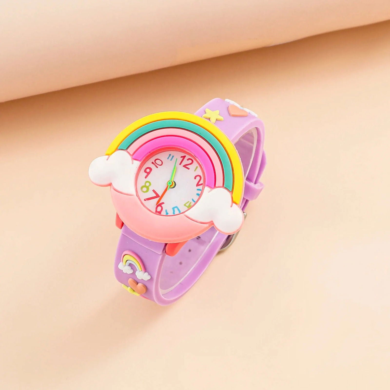 Boys and Girls with Children Cute Fashion Snap Watch Quartz Watch - Slobuy