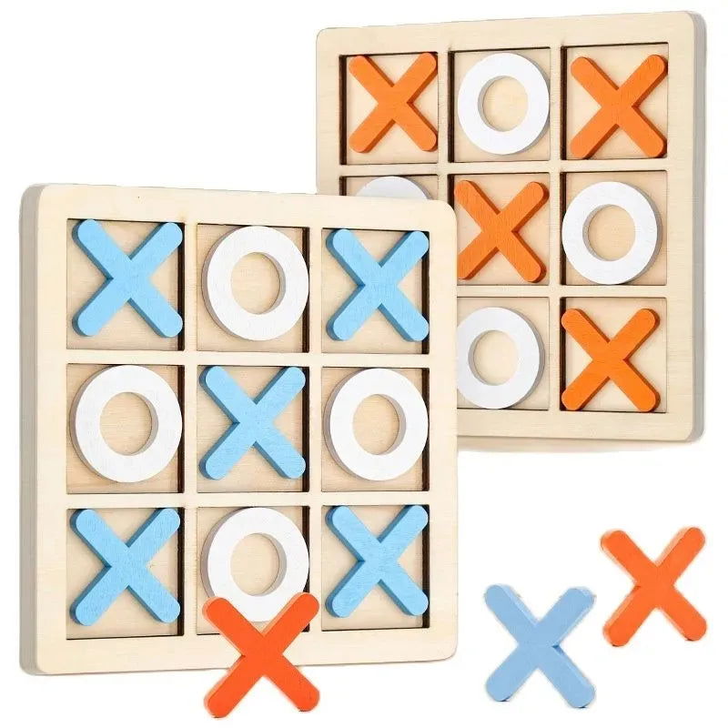 Brain Training Table Game Leisure Board Toys Interactive Chess Games Educational Montessori Wooden Puzzle For Children Gift - Slobuy
