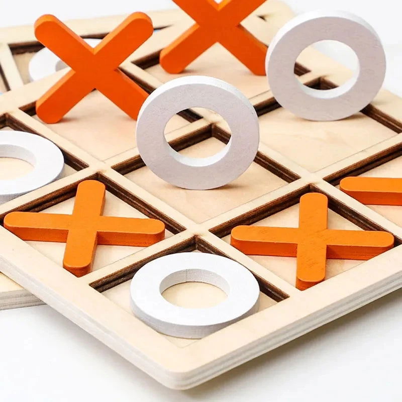 Brain Training Table Game Leisure Board Toys Interactive Chess Games Educational Montessori Wooden Puzzle For Children Gift - Slobuy