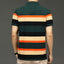 Brand Embroidery Men's Polo Shirts Golf Shirt 2024 Summer Striped Button Clothing Business Male Streetwear Short Sleeved T-shirt - Slobuy