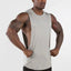 Brand New Plain Tank Top Men Gyms Stringer Sleeveless Shirt Open Sides Blank Fitness Clothing Cotton Sportwear Muscle Vest - Slobuy