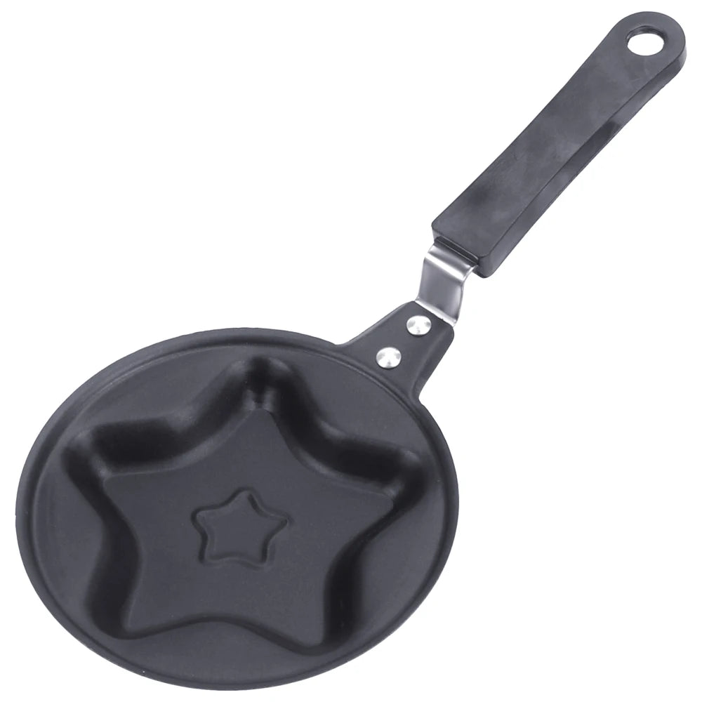 Breakfast Egg Frying Pot Egg Mold Pan Flip Omelette Mold Non-Stick Frying Pan Pancake Maker Kitchen Tools Mini - Slobuy