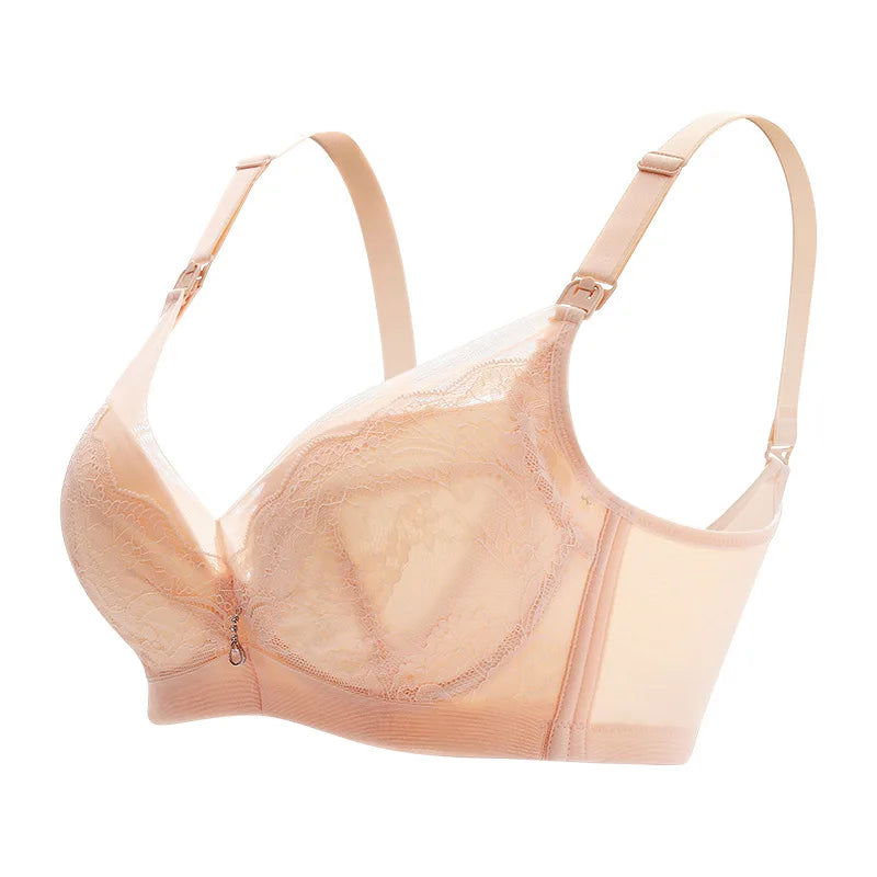 Breastfeeding Bra Summer Breastfeeding Thin Pregnant Women's Underwear Pregnancy Bra Ultra Thin Wrapped Anti Sagging Promotion - Slobuy