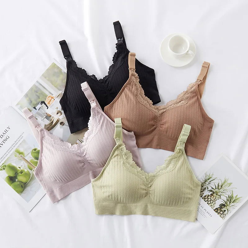 Breastfeeding bra pregnant women underwear maternity nursing bra maternity clothes - Slobuy