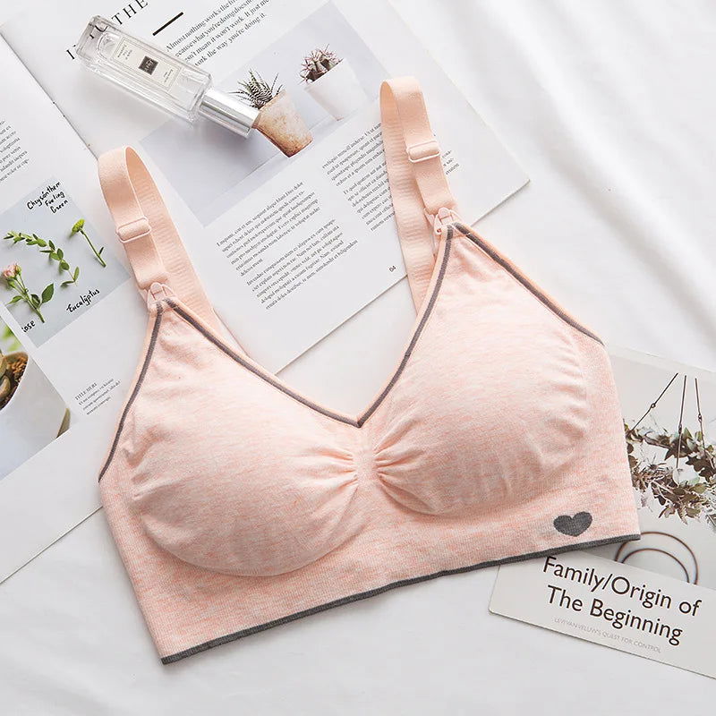 Breastfeeding bra pregnant women underwear maternity nursing bra maternity clothes - Slobuy