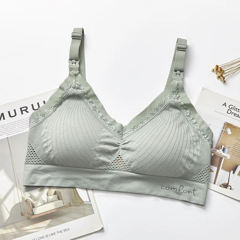 Breastfeeding bra pregnant women underwear maternity nursing bra maternity clothes - Slobuy